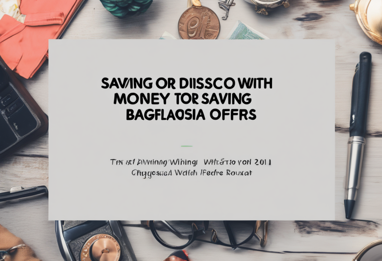 Tips for Saving Money with Discount Offers in Bangladesh